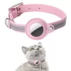 Leather Pet Adjustable Collars For Apple Airtag CNPC-IE-06