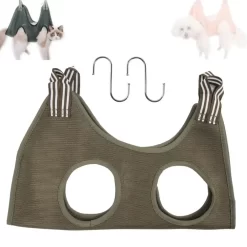 Hanging Pet Grooming Hammock Anti Scratch with 2 Hooks CNPC-BLT-07