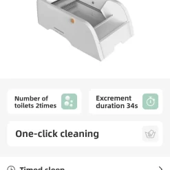 Alternative view of Fully Automatic Intelligent Cat Litter Box  CNPC-IF-02