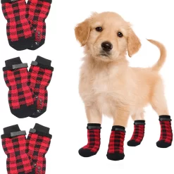 CNPC-C-01 Dog Bootsa Waterproof Shoes Breathable Socks