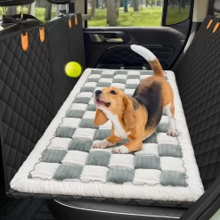 Alternative view of Thick Seat Cushion, Plush Car Cushion, Pet Rear Seat CNPC-TA-08