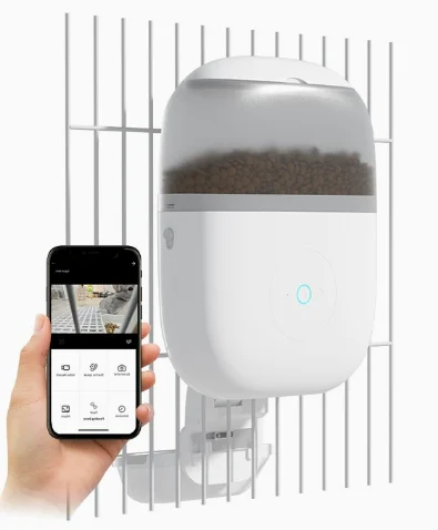 Rabbit Feederf Dural Camera Supply Smart Pet Feeder CNPC-IF-14 - Image 3