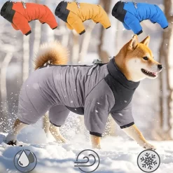 Winter Warm Thicken Waterproof Windproof Dog Coat CNPC-C-06