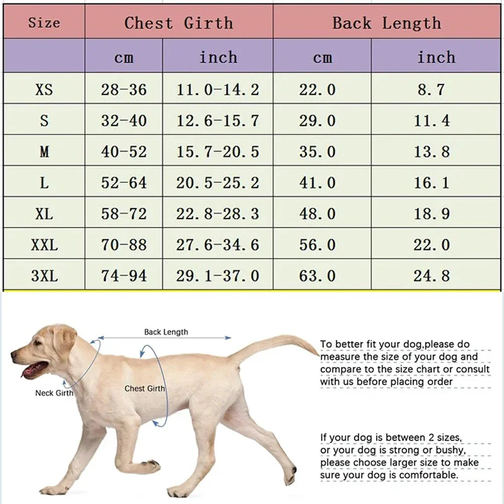 Dog Recovery Suit for Abdominal Wounds CNPC-PO-08 - Image 6