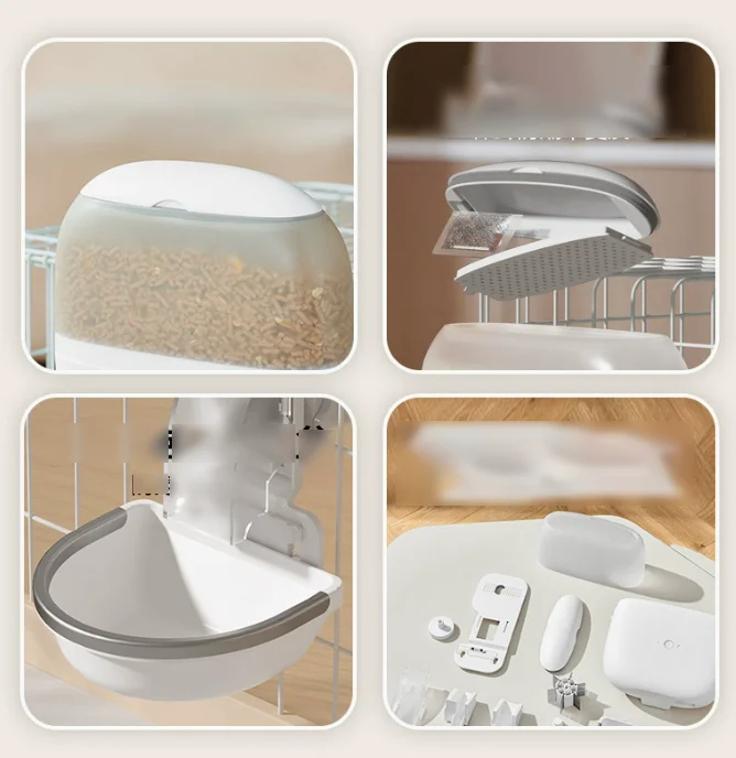 Rabbit Feederf Dural Camera Supply Smart Pet Feeder CNPC-IF-14 - Image 5