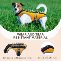 Alternative view of Mini Pet Armor Costume with Anti-Attack Vest for Dog Bite proof  CNPC-C-04