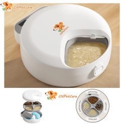 Automatic 4 Meals Freshness Pet Feeder for Dry Wet Food  CNPC-IF-15